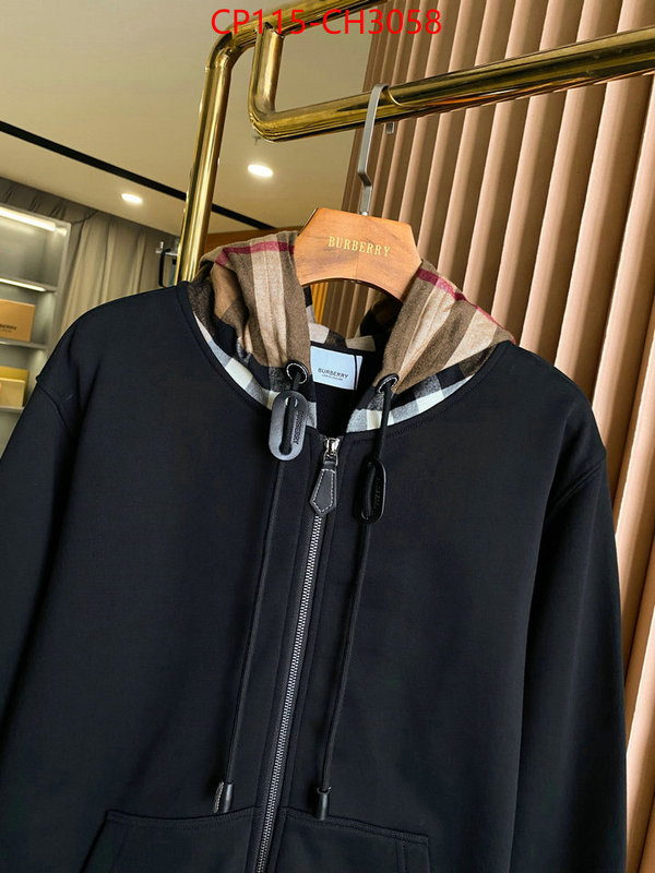 Clothing-Burberry aaaaa class replica ID: CH3058 $: 115USD