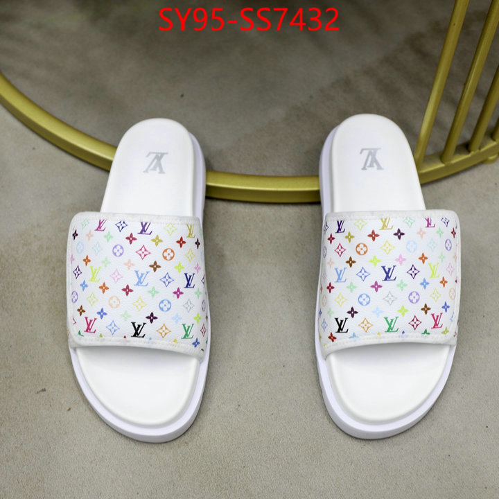 Men Shoes-LV aaaaa class replica ID: SS7432 $: 95USD