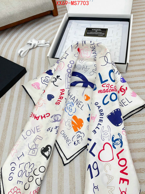 Scarf-Chanel 7 star quality designer replica ID: MS7703 $: 69USD