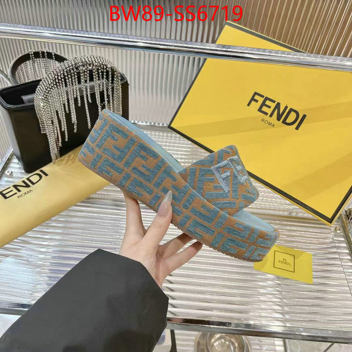 Women Shoes-Fendi outlet 1:1 replica ID: SS6719 $: 89USD