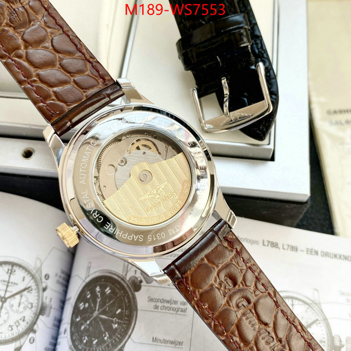 Watch(4A)-Longines 7 star replica ID: WS7553 $: 189USD