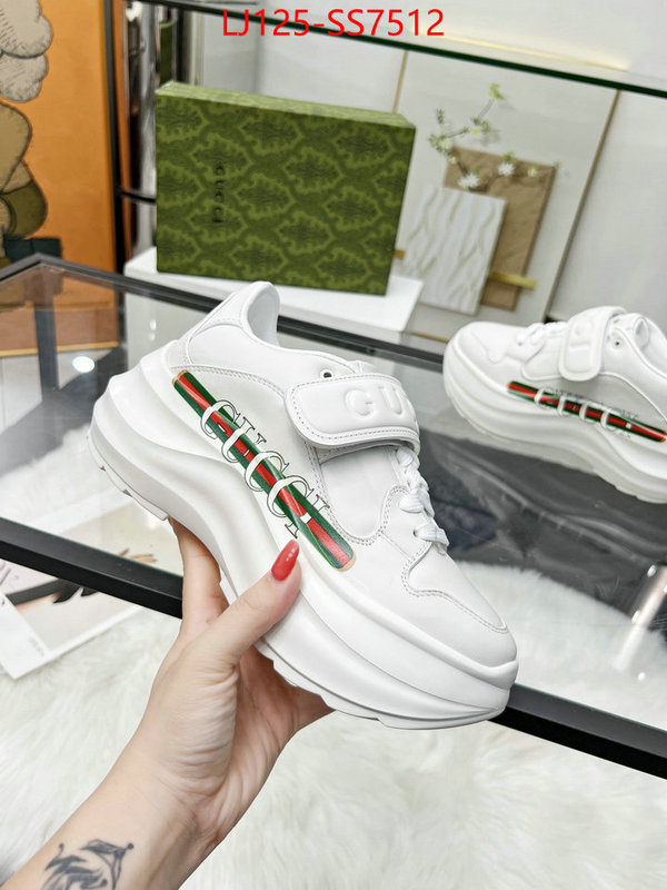 Women Shoes-Gucci how to find replica shop ID: SS7512 $: 125USD