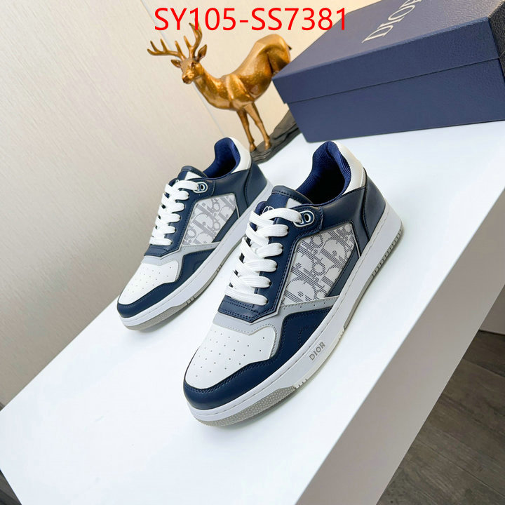 Men shoes-Dior highest quality replica ID: SS7381 $: 105USD