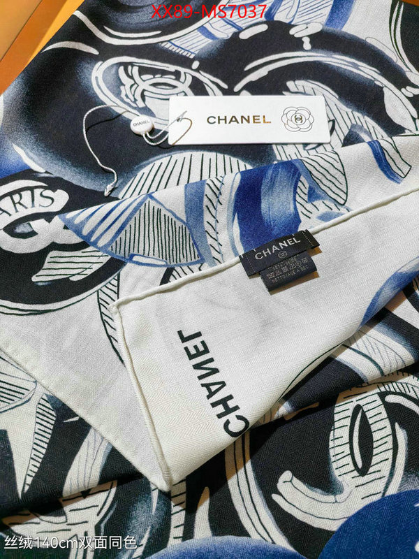Scarf-Chanel knockoff highest quality ID: MS7037 $: 89USD