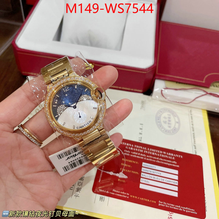 Watch(4A)-Cartier designer ID: WS7544 $: 149USD