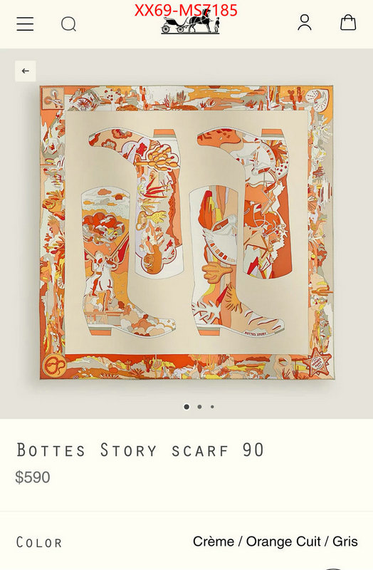 Scarf-Hermes replica for cheap ID: MS7185 $: 69USD