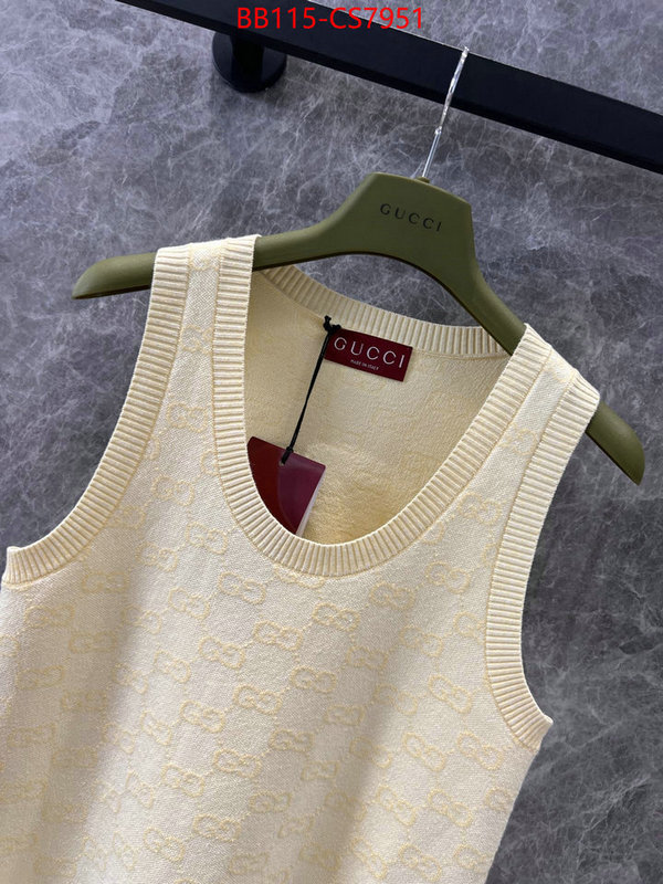 Clothing-Gucci high quality customize ID: CS7951 $: 115USD
