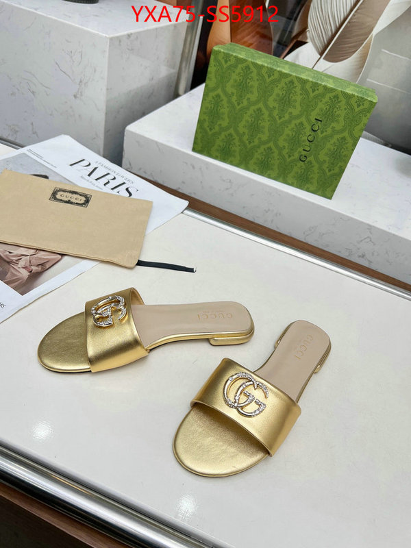 Women Shoes-Gucci what is a 1:1 replica ID: SS5912 $: 75USD