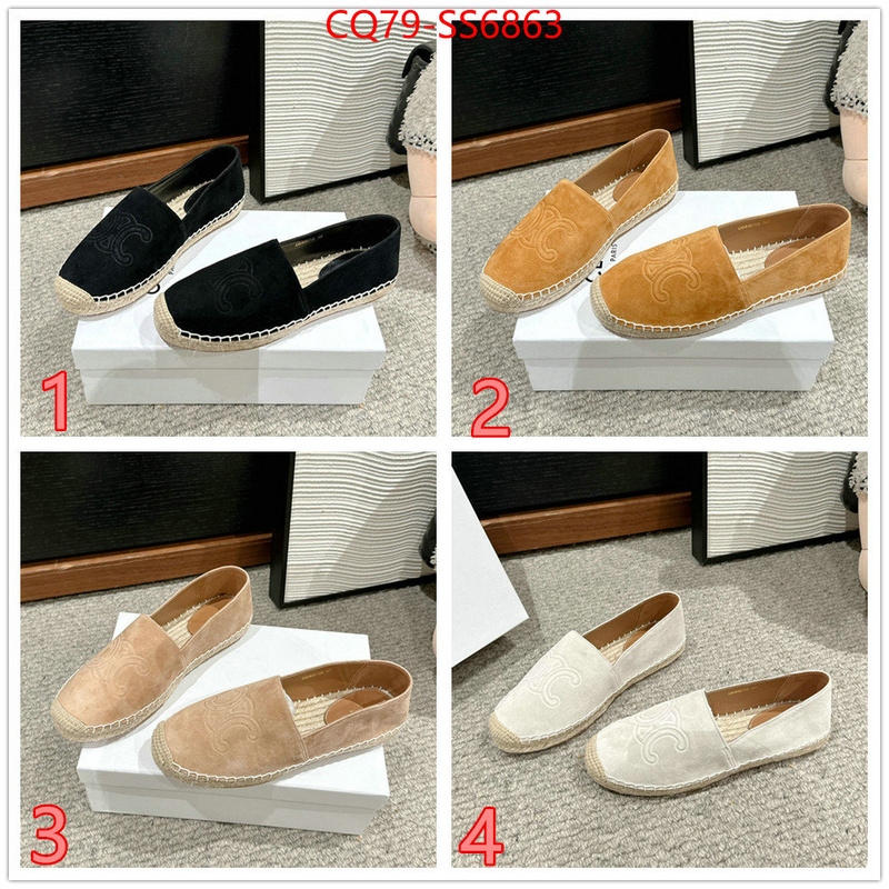 Women Shoes-CELINE luxury cheap replica ID: SS6863 $: 79USD