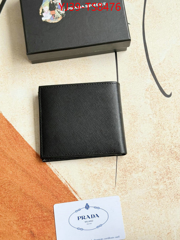 Prada Bags(4A)-Wallet found replica ID: TS8476 $: 39USD,