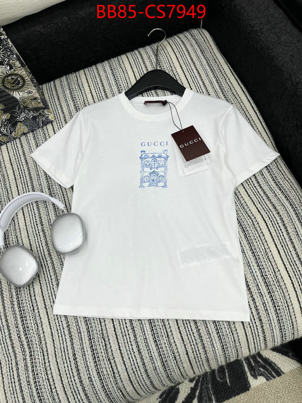 Clothing-Gucci at cheap price ID: CS7949 $: 85USD
