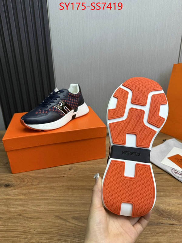 Men Shoes-Hermes aaaaa quality replica ID: SS7419 $: 175USD