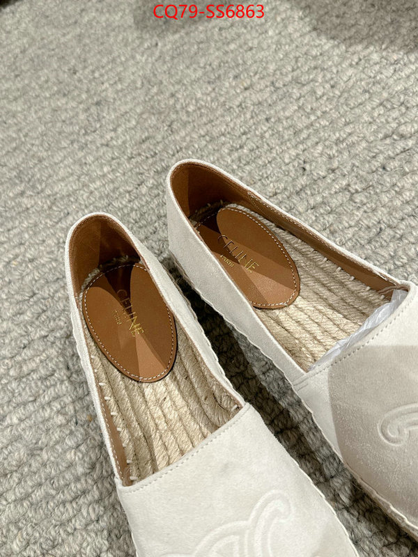 Women Shoes-CELINE luxury cheap replica ID: SS6863 $: 79USD