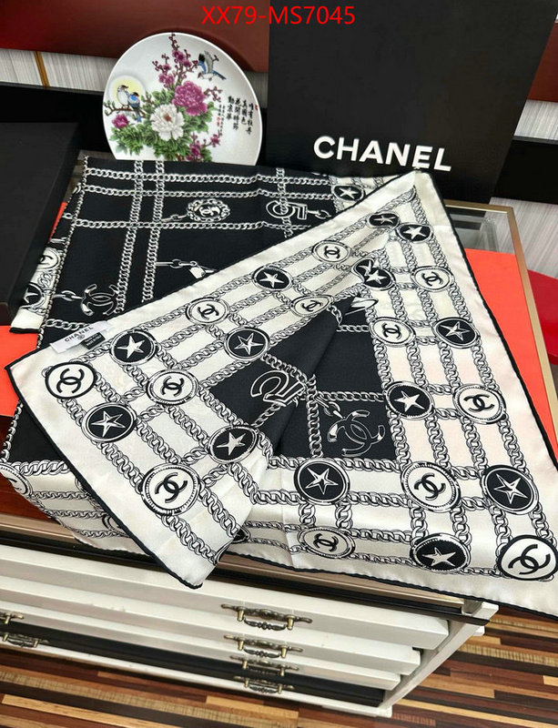Scarf-Chanel fashion designer ID: MS7045 $: 79USD