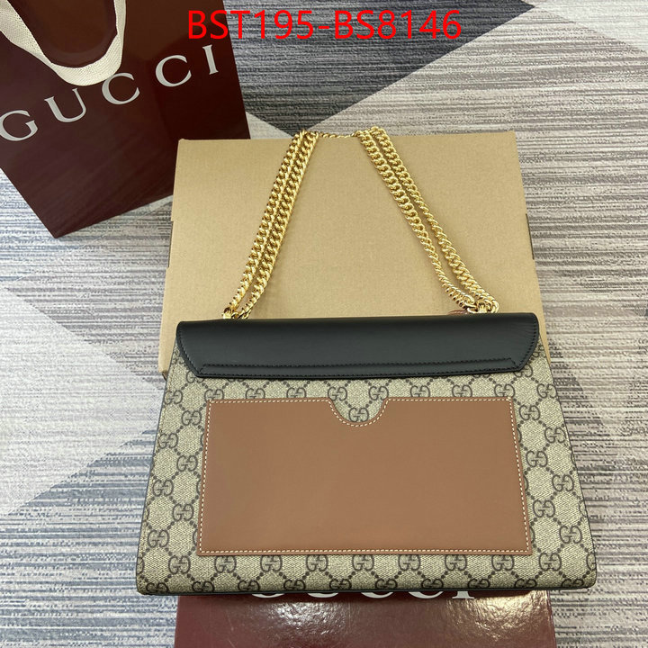 Gucci Bags(TOP)-Padlock- sell high quality ID: BS8146 $: 195USD,