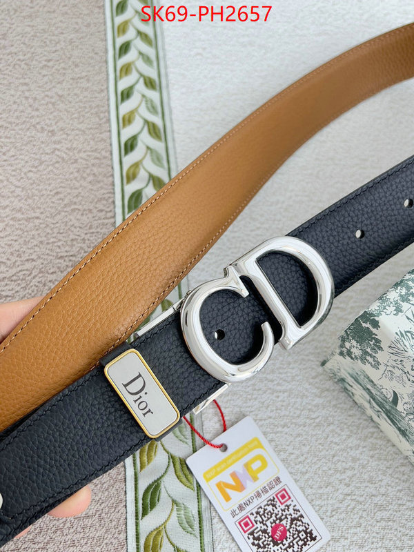 Belts-Dior buy cheap ID: PH2657 $: 69USD