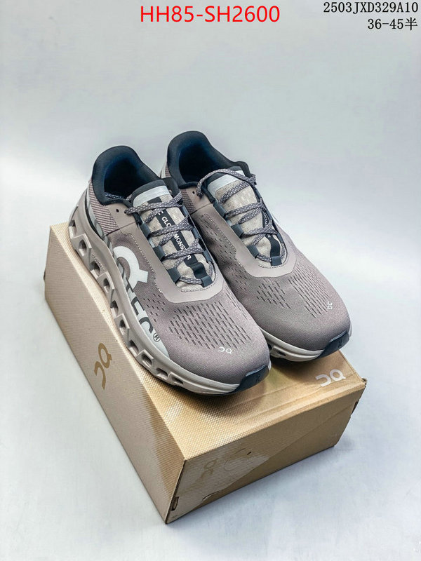Men Shoes-On Running Cloudsurfer designer wholesale replica ID: SH2600 $: 85USD