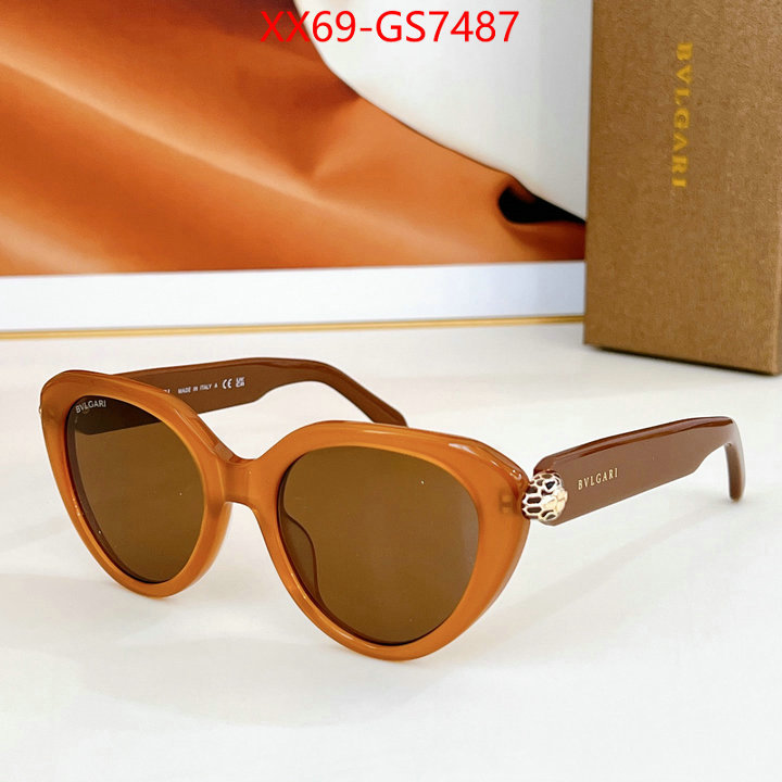 Glasses-Bvlgari best replica quality ID: GS7487 $: 69USD