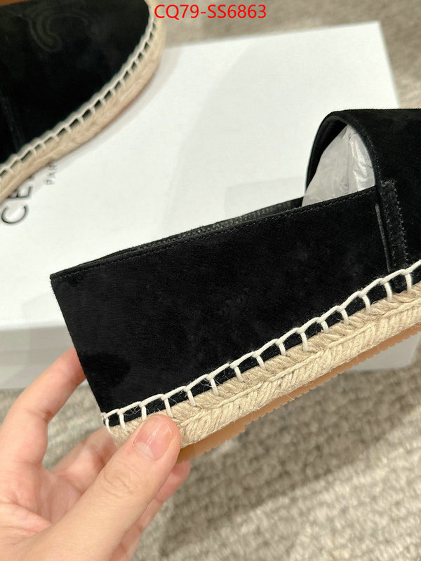 Women Shoes-CELINE luxury cheap replica ID: SS6863 $: 79USD