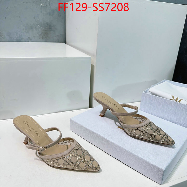 Women Shoes-Dior best luxury replica ID: SS7208 $: 129USD