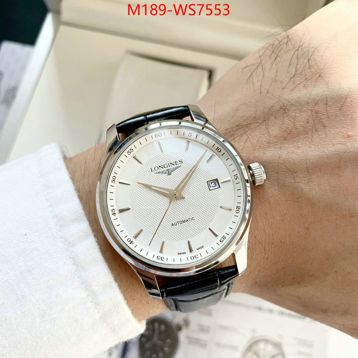 Watch(4A)-Longines 7 star replica ID: WS7553 $: 189USD