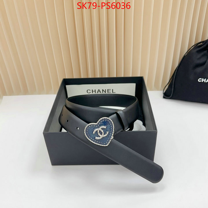 Belts-Chanel aaaaa+ replica designer ID: PS6036 $: 79USD