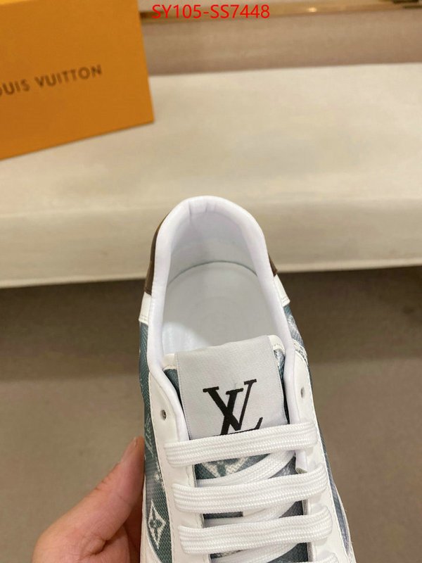 Men Shoes-LV quality replica ID: SS7448 $: 105USD