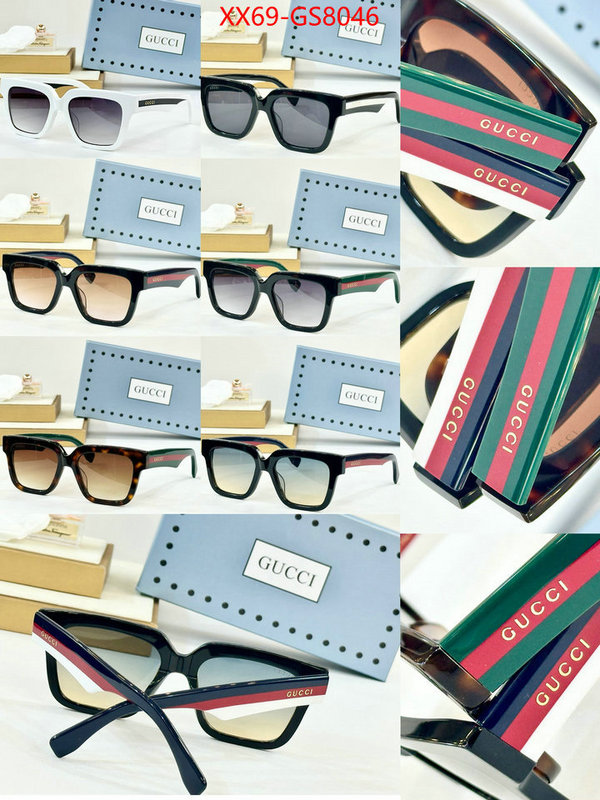 Glasses-Gucci buy online ID: GS8046 $: 69USD