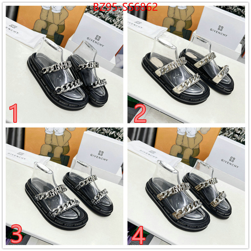 Women Shoes-Givenchy high quality happy copy ID: SS6862 $: 95USD