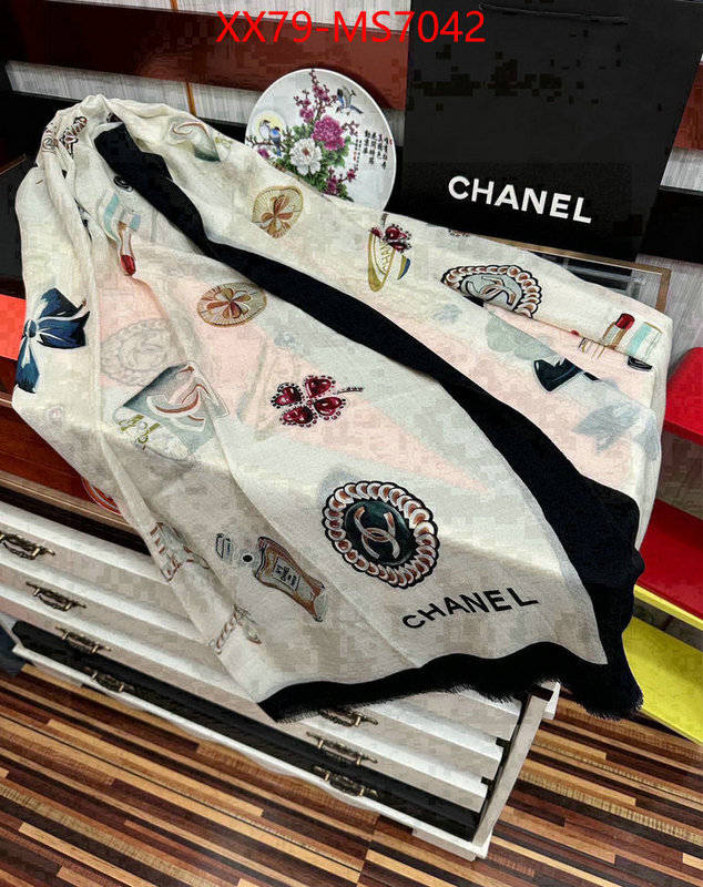 Scarf-Chanel is it illegal to buy dupe ID: MS7042 $: 79USD