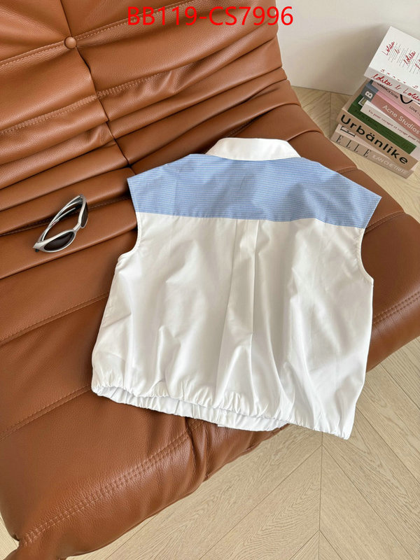 Clothing-MIU MIU we provide top cheap aaaaa ID: CS7996 $: 119USD
