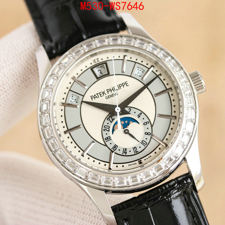 Watch(TOP)-Patek Philippe wholesale imitation designer replicas ID: WS7646 $: 530USD