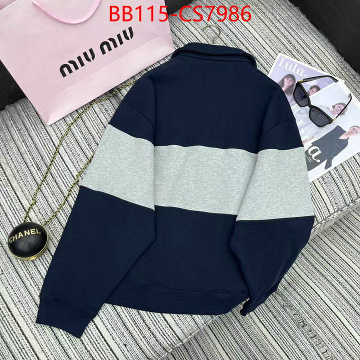Clothing-MIU MIU buy cheap ID: CS7986 $: 115USD