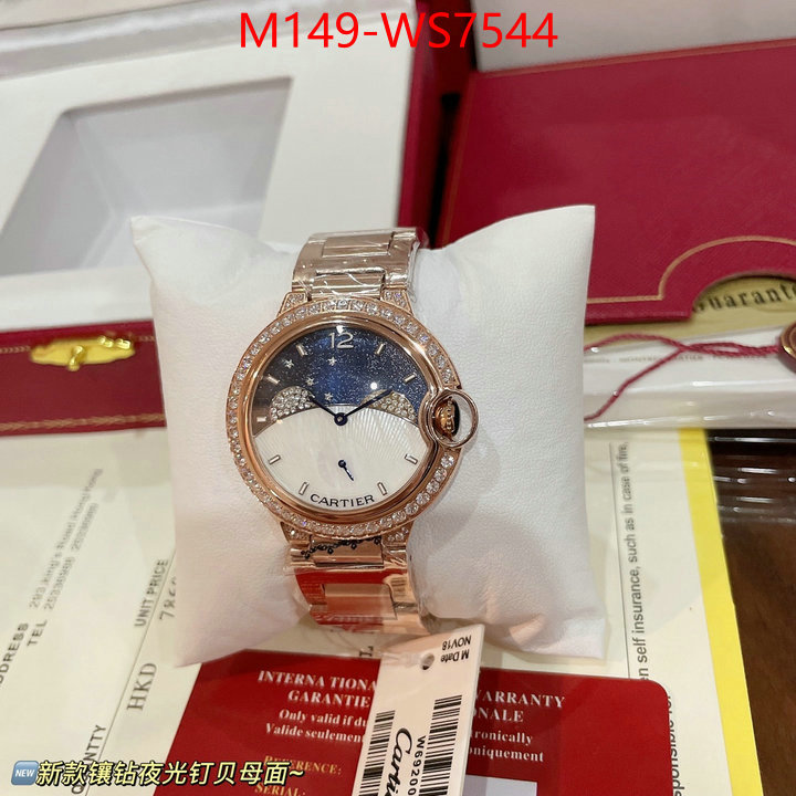 Watch(4A)-Cartier designer ID: WS7544 $: 149USD