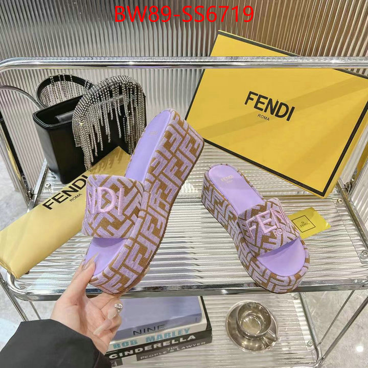 Women Shoes-Fendi outlet 1:1 replica ID: SS6719 $: 89USD