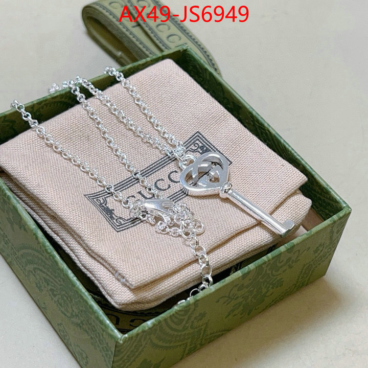 Jewelry-Gucci shop the best high authentic quality replica ID: JS6949 $: 49USD
