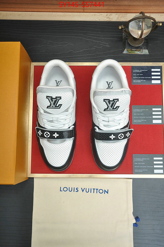 Men Shoes-LV cheap high quality replica ID: SS7441 $: 145USD