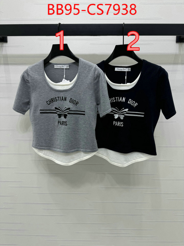 Clothing-Dior 1:1 replica ID: CS7938 $: 95USD
