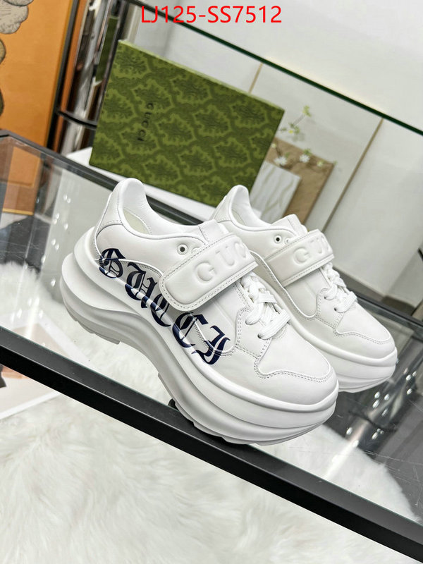 Women Shoes-Gucci how to find replica shop ID: SS7512 $: 125USD