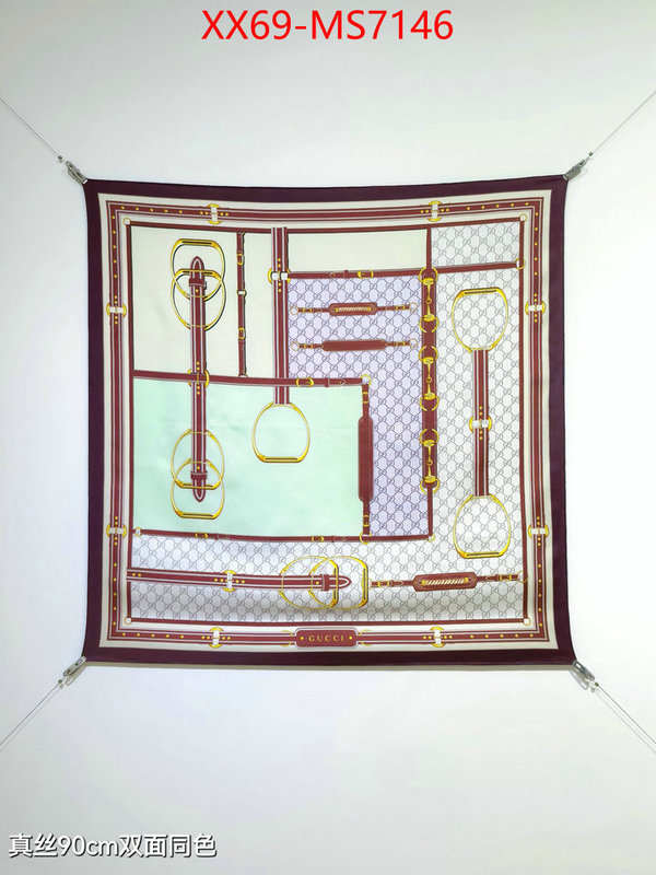 Scarf-Gucci best designer replica ID: MS7146 $: 69USD
