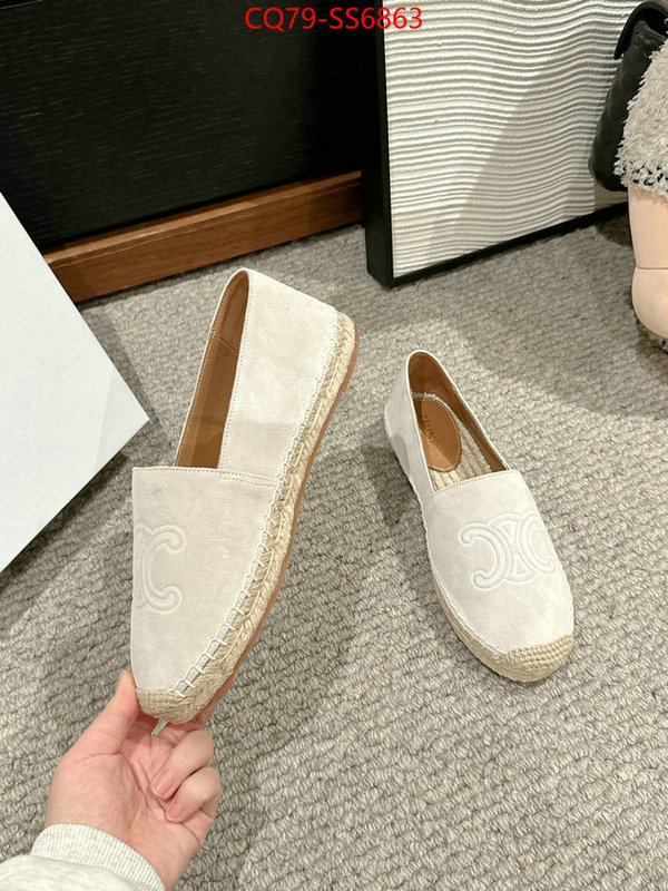 Women Shoes-CELINE luxury cheap replica ID: SS6863 $: 79USD