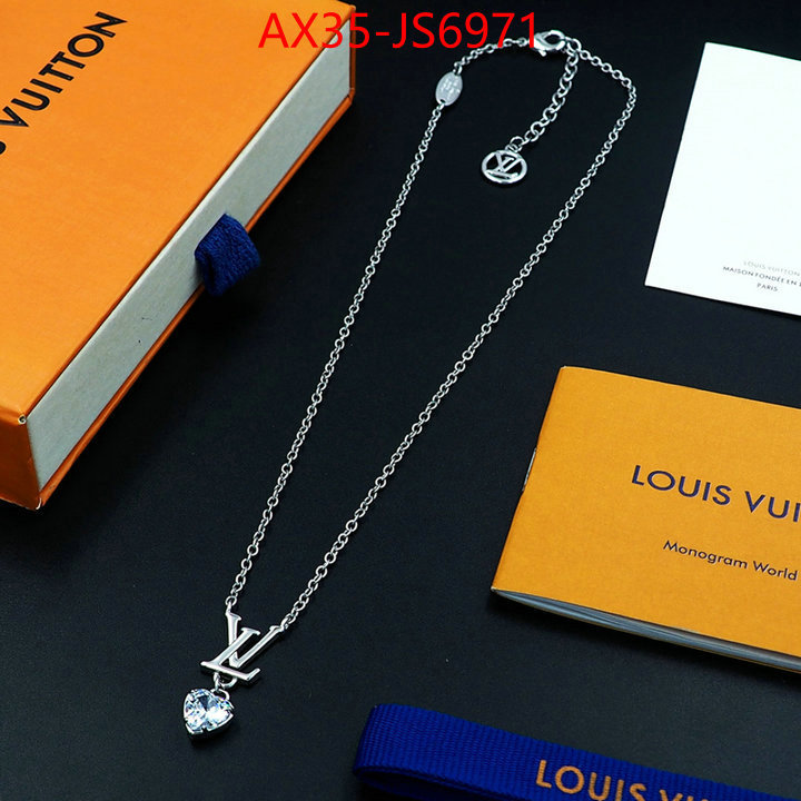 Jewelry-LV top fake designer ID: JS6971 $: 35USD