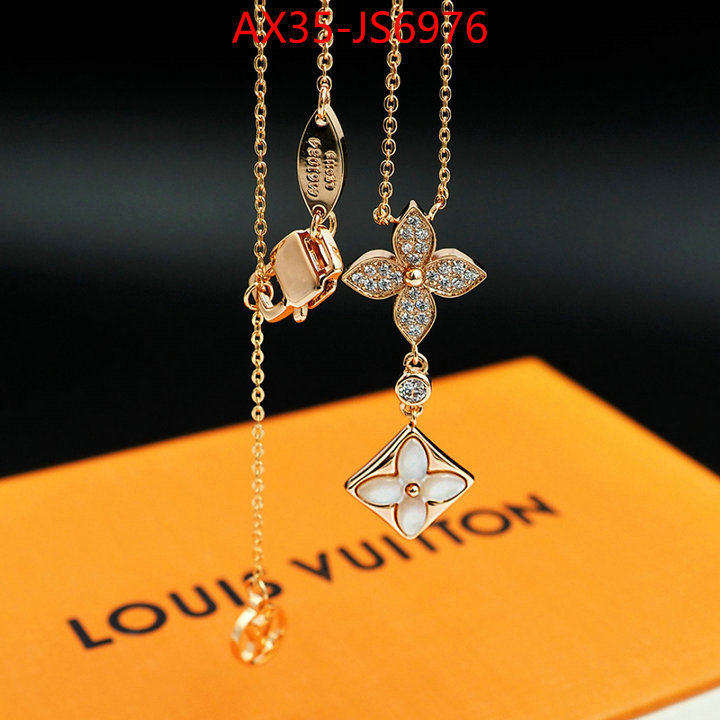 Jewelry-LV buy aaaaa cheap ID: JS6976 $: 35USD