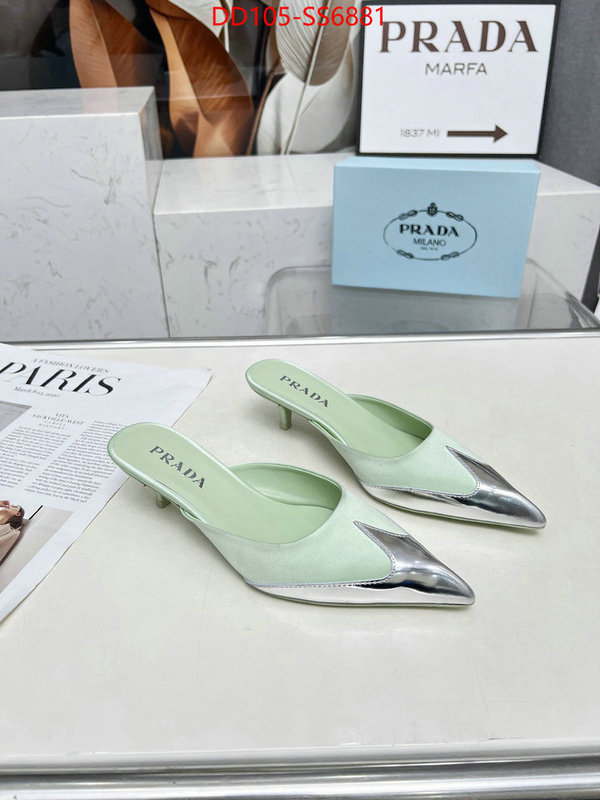 Women Shoes-Prada where can you buy a replica ID: SS6881 $: 105USD