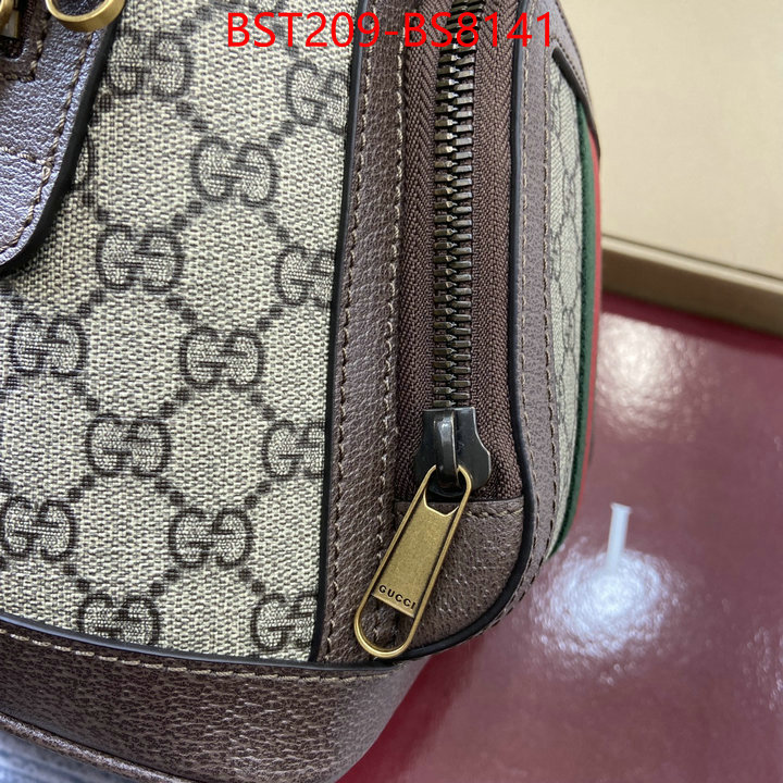 Gucci Bags(TOP)-Backpack- good ID: BS8141 $: 209USD,