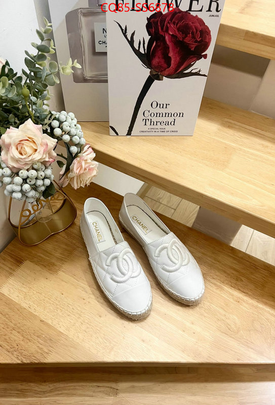 Women Shoes-Chanel same as original ID: SS6878 $: 85USD