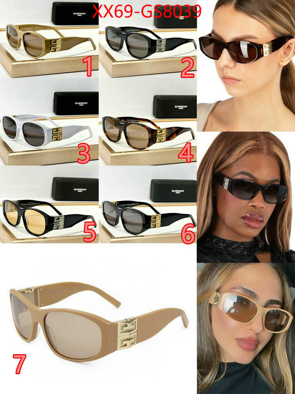Glasses-Givenchy 7 star collection ID: GS8039 $: 69USD