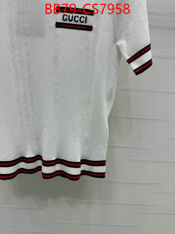 Clothing-Gucci best quality designer ID: CS7958 $: 79USD