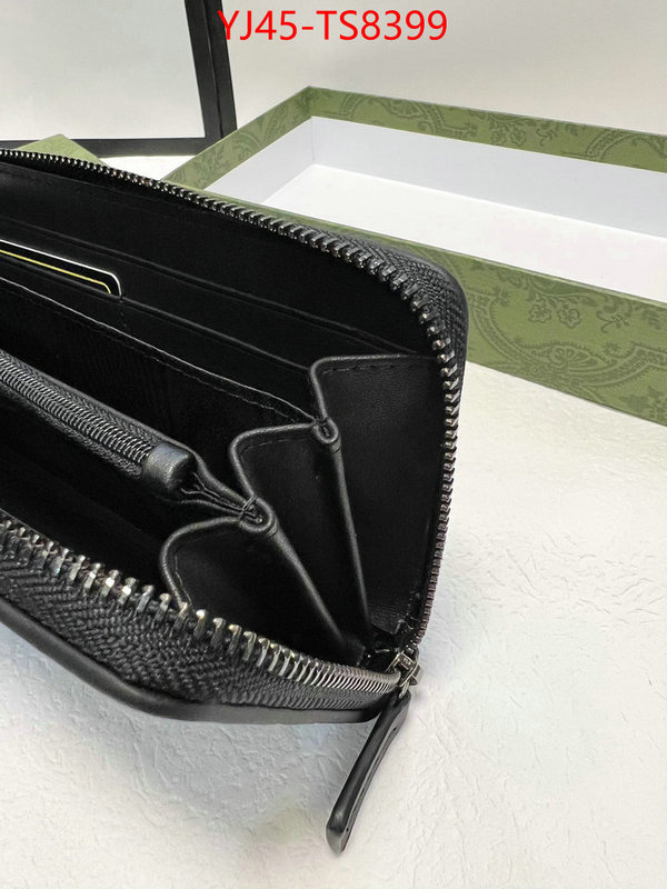 Gucci Bags(4A)-Wallet- what's the best place to buy replica ID: TS8399 $: 45USD,