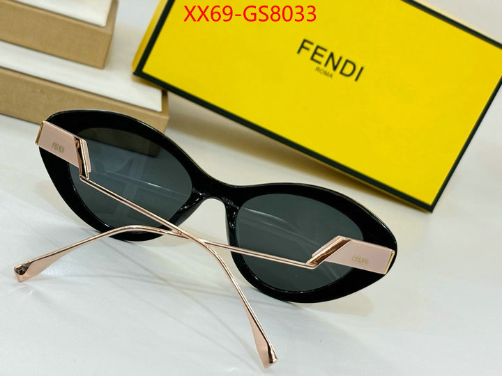 Glasses-Fendi cheap replica ID: GS8033 $: 69USD